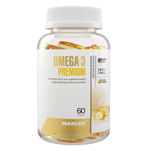MAXLER, Omega-3 Premium