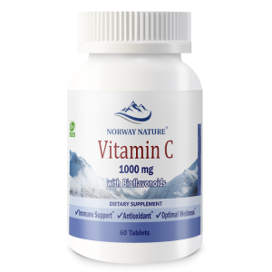 Norway Nature, Vitamin C-1000 мг, 60 табл (60 порций)