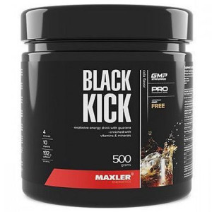 MAXLER, Black Kick, 500 г (17 порций)