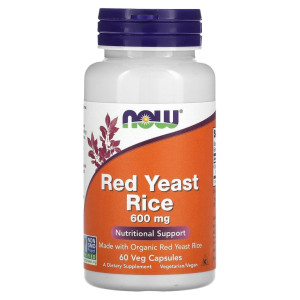 NOW, Red Yeast Rice 600 мг