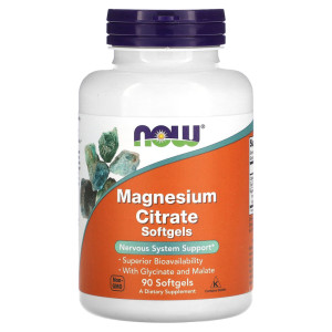 NOW, Magnesium Citrate
