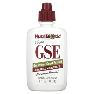 NutriBiotic, GSE, 59 мл (200 порций)