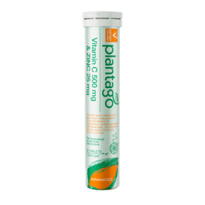 Plantago, Vitamin C 500 мг + Zinc 25 мг, 20 табл
