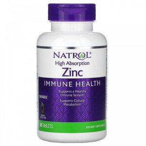 Natrol, Zinc V2, 60 табл