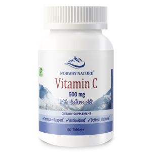 Norway Nature, Vitamin C-500 мг, 60 табл (60 порций)