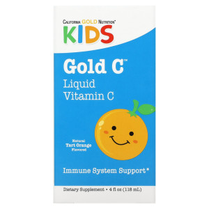 California Gold Nutrition, Gold C Childrens, 118 мл (24 порции)