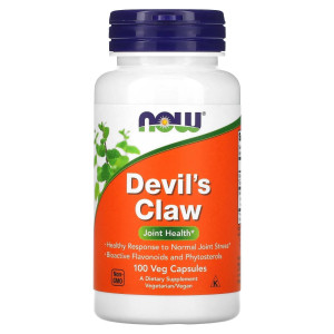 NOW, Devil's Claw 83 мг, 100 капс (50 порций)