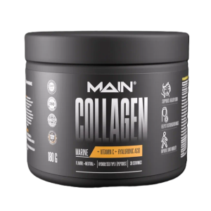 MAIN, Marine Collagen + Hyaluronic acid + Vitamin C, 180 г