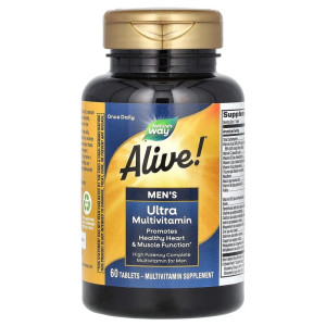 Nature's Way, Alive Once Daily Men's Ultra, 60 табл