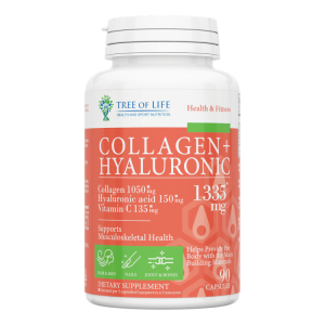 TREE OF LIFE, COLLAGEN + Hyaluronic 1350 мг, 90 капс (30 порций)