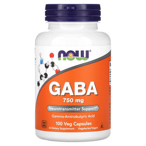 NOW, GABA 750 мг