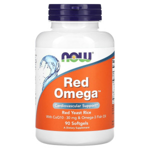 NOW, Red Omega, 90 софтгель (45 порций)