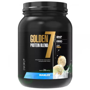 MAXLER, Golden 7 Protein Blend, 907 г (19 порций)