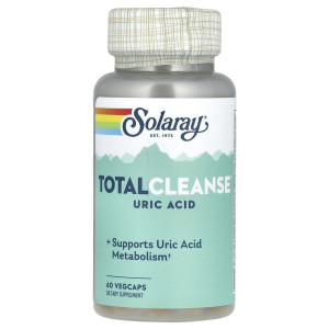Solaray, Total Cleanse Uric Acid, 60 капсул