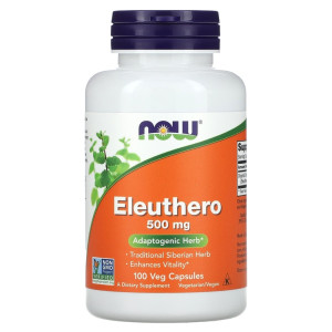NOW, Eleuthero 500 мг