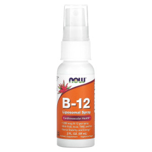 NOW, B-12 Liposomal Spray, 59 мл (84 порции)