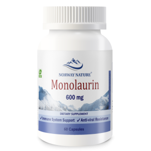 Norway Nature, Monolaurin 600 мг, 60 капс (60 порций)