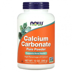 NOW, Calcium Carbonate, 340 г (200 порций)